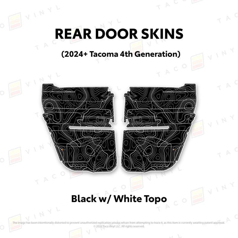 Taco Vinyl Door Skins for Tacoma (2024-2025) - Aspire Auto Accessories