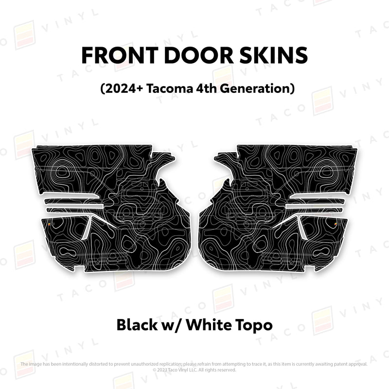 Taco Vinyl Door Skins for Tacoma (2024-2025) - Aspire Auto Accessories