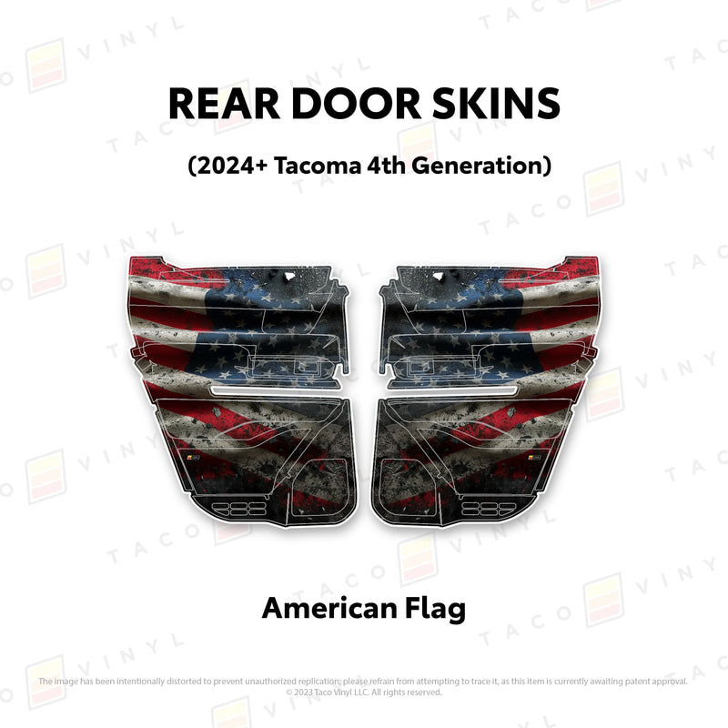 Taco Vinyl Door Skins for Tacoma (2024-2025) - Aspire Auto Accessories