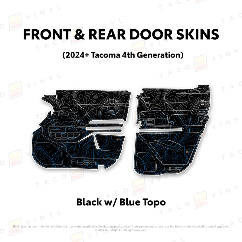Taco Vinyl Door Skins for Tacoma (2024-2025) - Aspire Auto Accessories