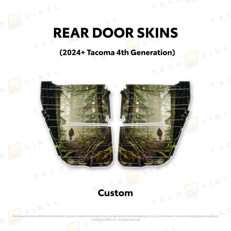 Taco Vinyl Door Skins for Tacoma (2024-2025) - Aspire Auto Accessories