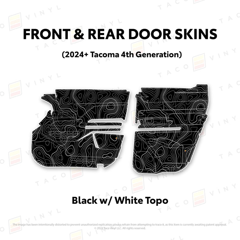 Taco Vinyl Door Skins for Tacoma (2024-2025) - Aspire Auto Accessories