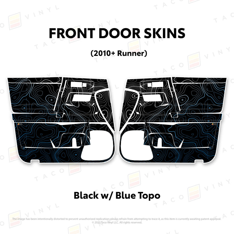 Taco Vinyl Door Skins for 4Runner (2010-2024) - Aspire Auto Accessories