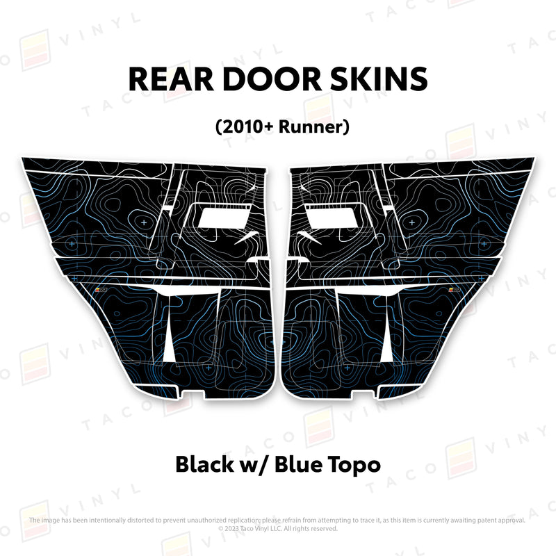 Taco Vinyl Door Skins for 4Runner (2010-2024) - Aspire Auto Accessories