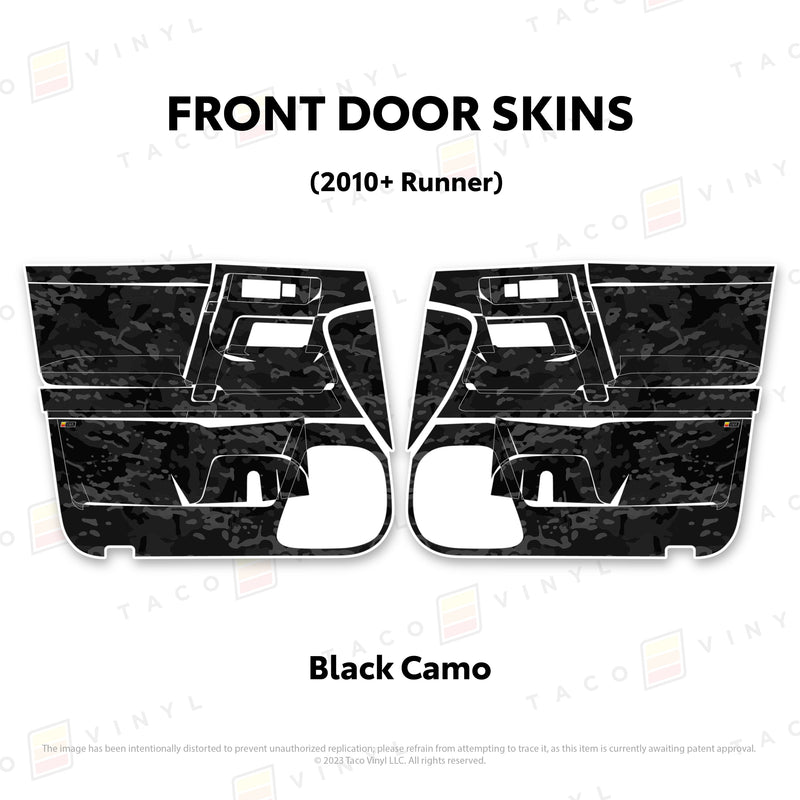 Taco Vinyl Door Skins for 4Runner (2010-2024) - Aspire Auto Accessories