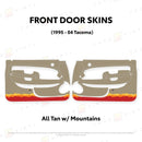 Taco Vinyl Full Door Skins for Tacoma (1995-2004) - Aspire Auto Accessories