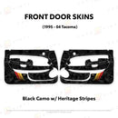 Taco Vinyl Full Door Skins for Tacoma (1995-2004) - Aspire Auto Accessories