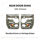 Taco Vinyl Full Door Skins for Tacoma (1995-2004) - Aspire Auto Accessories