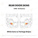 Taco Vinyl Full Door Skins for Tacoma (1995-2004) - Aspire Auto Accessories