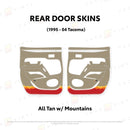 Taco Vinyl Full Door Skins for Tacoma (1995-2004) - Aspire Auto Accessories