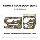 Taco Vinyl Full Door Skins for Tacoma (1995-2004) - Aspire Auto Accessories