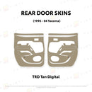 Taco Vinyl Full Door Skins for Tacoma (1995-2004) - Aspire Auto Accessories
