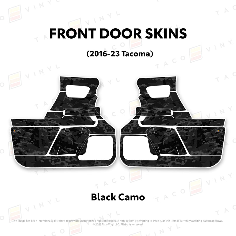 Taco Vinyl Door Skins for Tacoma (2016-2023) - Aspire Auto Accessories