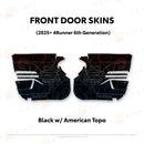 Taco Vinyl Door Skins for 4Runner (2025-2026)