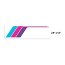 Taco Vinyl Universal Retro Side Stripes