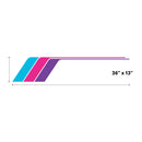 Taco Vinyl Universal Retro Side Stripes