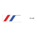 Taco Vinyl Universal Retro Side Stripes