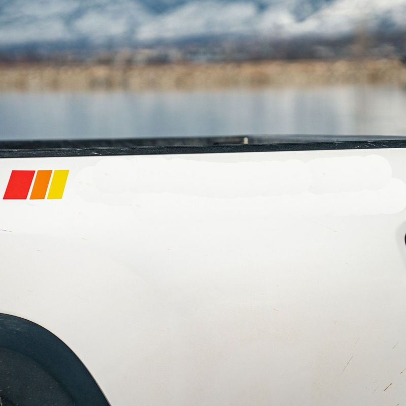 Taco Vinyl Rear Classic Decals