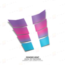 Taco Vinyl Gradient Fender Vents for Tacoma (2024-2025)