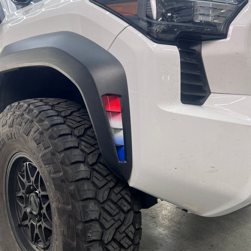 Taco Vinyl Gradient Fender Vents for Tacoma (2024-2025)