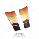 Taco Vinyl Gradient Fender Vents for Tacoma (2024-2025)