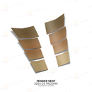 Taco Vinyl Gradient Fender Vents for Tacoma (2024-2025)