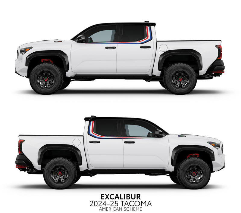 Taco Vinyl Excalibur Decal Kit for Tacoma (2024-2025)