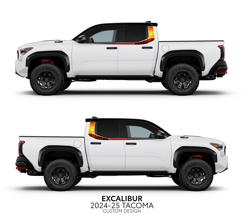 Taco Vinyl Excalibur Decal Kit for Tacoma (2024-2025)