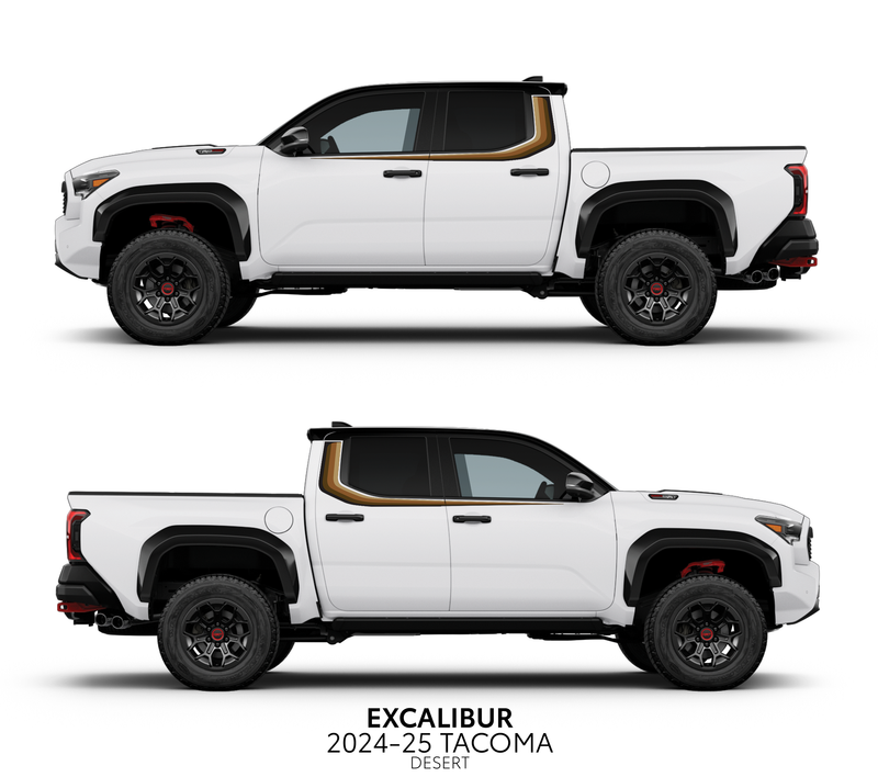 Taco Vinyl Excalibur Decal Kit for Tacoma (2024-2025)