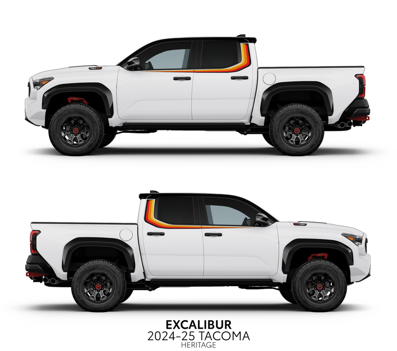 Taco Vinyl Excalibur Decal Kit for Tacoma (2024-2025)