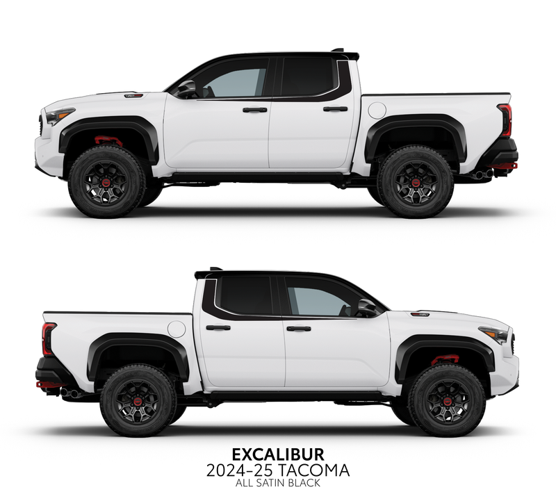 Taco Vinyl Excalibur Decal Kit for Tacoma (2024-2025)