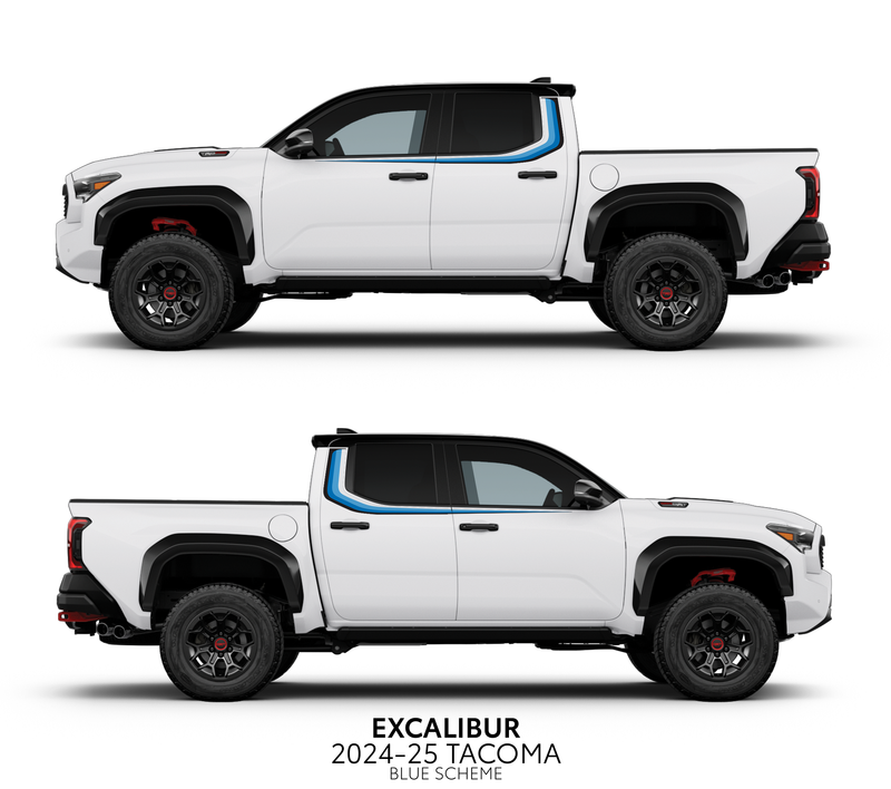 Taco Vinyl Excalibur Decal Kit for Tacoma (2024-2025)