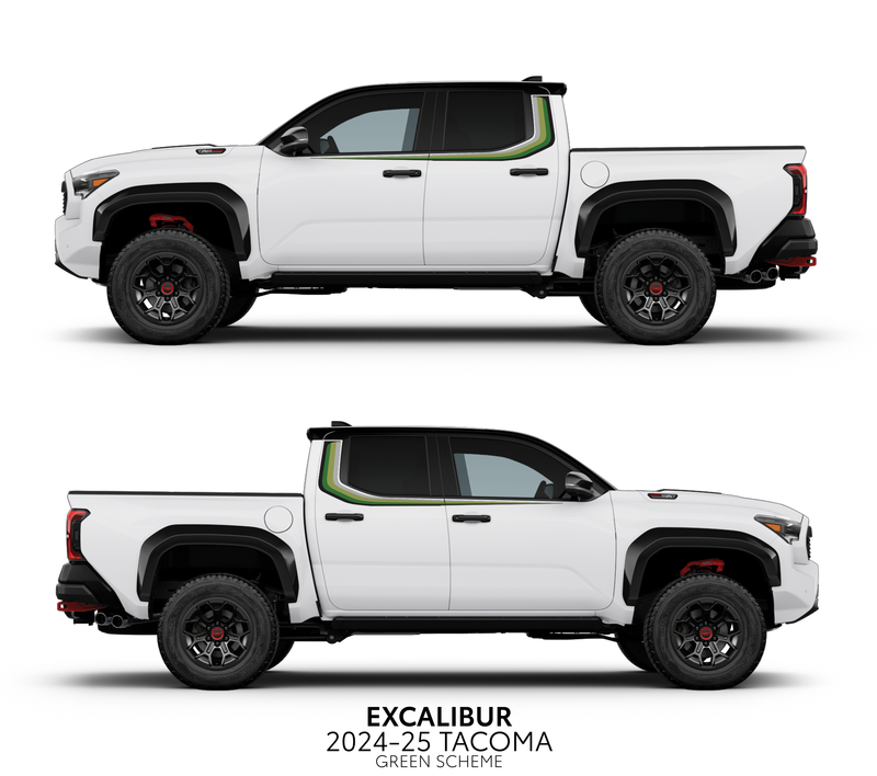 Taco Vinyl Excalibur Decal Kit for Tacoma (2024-2025)