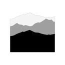 Taco Vinyl Tailgate Sunset Mountain Decal for Tacoma (2016-2023)