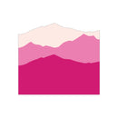 Taco Vinyl Tailgate Sunset Mountain Decal for Tacoma (2016-2023)