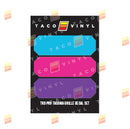 Taco Vinyl Pro Grille Decals for Tacoma (2016-2023)