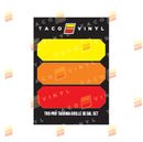 Taco Vinyl Pro Grille Decals for Tacoma (2016-2023)
