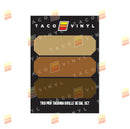 Taco Vinyl Pro Grille Decals for Tacoma (2016-2023)