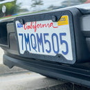 SILICONE TOPOGRAPHY LICENSE PLATE FRAME - ANTI-RATTLE, ANTI-SCRATCH - Aspire Auto Accessories