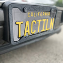 SILICONE TOPOGRAPHY LICENSE PLATE FRAME - ANTI-RATTLE, ANTI-SCRATCH - Aspire Auto Accessories