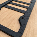 SILICONE TOPOGRAPHY LICENSE PLATE FRAME - ANTI-RATTLE, ANTI-SCRATCH - Aspire Auto Accessories