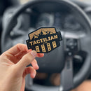 Tactilian Coyote Tan Stars and Stripes PVC Patch - Aspire Auto Accessories