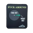 “FAFO” F*ck Around Find Out PVC Patch - Aspire Auto Accessories