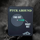 “FAFO” F*ck Around Find Out PVC Patch - Aspire Auto Accessories