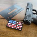 Here Am I, Send Me Patriotic PVC Patch - Aspire Auto Accessories