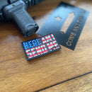 Here Am I, Send Me Patriotic PVC Patch - Aspire Auto Accessories