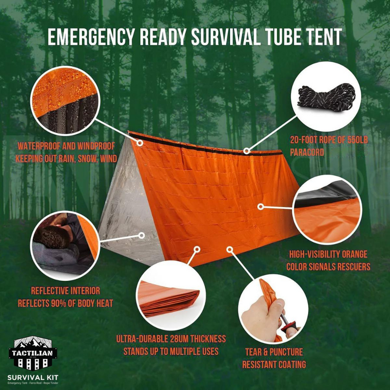 Tactilian Outdoor Emergency Kit - Aspire Auto Accessories