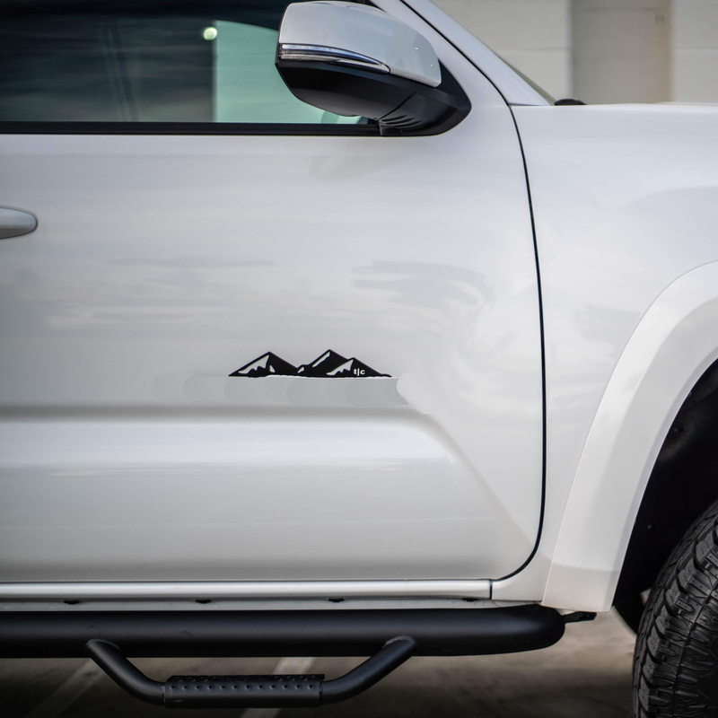 Tactilian Badge Mountain Range Magnet for Tacoma (2016-2025)