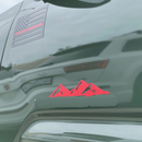 Tactilian Badge Mountain Range Magnet for Tacoma (2016-2025)