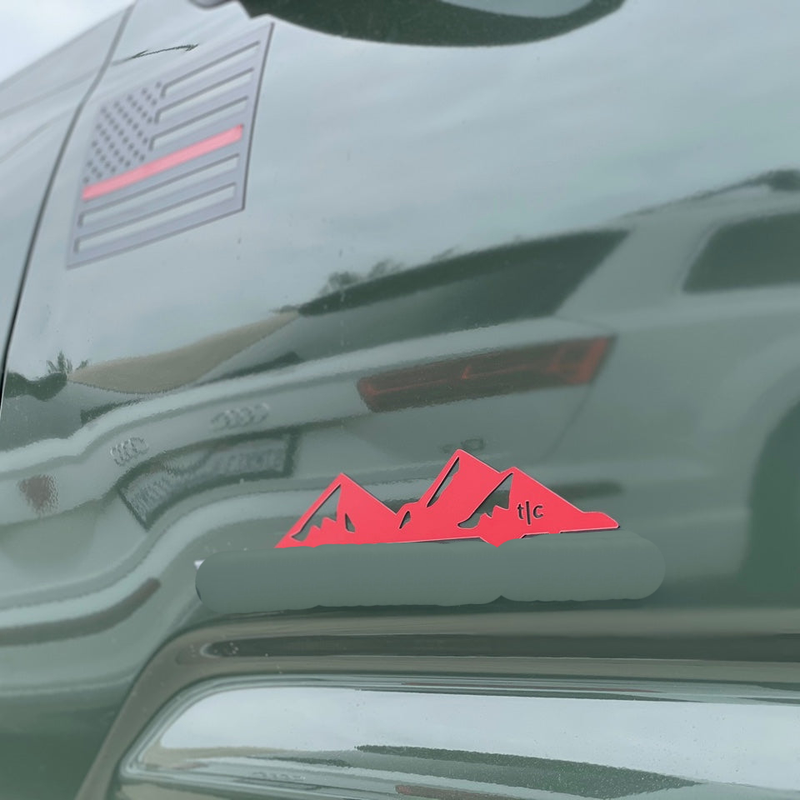 Tactilian Badge Mountain Range Magnet for Tacoma (2016-2025)